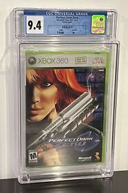 Perfect Dark Zero Xbox 360 CGC Graded 9.4 Brand New Sealed Not WATA VGA