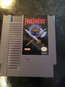 Final Fantasy NES Game clean, Tested. Nintendo Entertainment System.