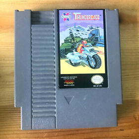 Thundercade (Nintendo NES, 1989) Authentic Cart w/ Dust Cover, Cleaned & Tested!