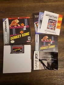 Donkey Kong Classic NES Series (Nintendo Game Boy Advance, 2004) Complete In Box