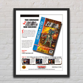 Robo Aleste Sega CD Glossy Poster Print 18" x 24" G0113