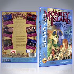 Sega CD Custom Case - NO GAME - The Secret of Monkey Island