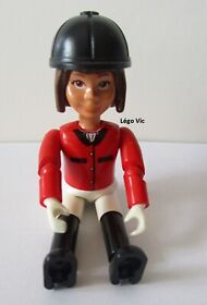 LEGO Belvfemale37 Belville Figure Girl Girl Brown + Hat 5880