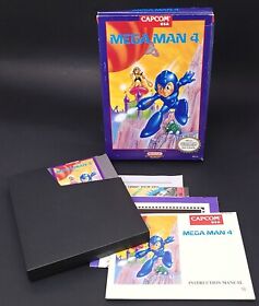 Mega Man 4 (Nintendo Entertainment System, 1991) CIB NES
