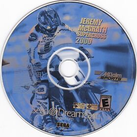 Jeremy McGrath Supercross 2000 (Sega Dreamcast, 2000) **DISC ONLY**
