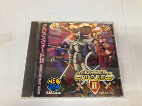 Crossed Swords II - Neo Geo CD - Complete - Japanese Game US Seller