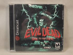 Evil Dead Hail To The King (Sega Dreamcast) Authentic Complete in Box CIB