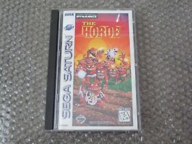Horde Sega Saturn COMPLETE Game+Case+Manual
