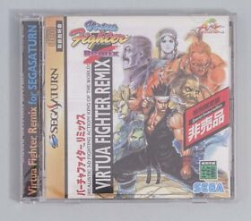 Virtua Fighter Remix SEGA SATURN Promo Issue Limited Ver. Rare from Japan