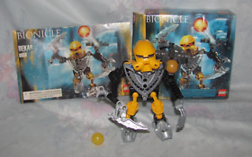 2007 Lego Bionicle Set 8930 Dekar Complete with 2 Zamor Spheres and Box