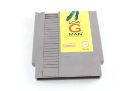 NES Nintendo Low G Man Gravity Cart Cartridge Pal Game Probado