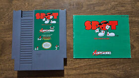 Spot The Video Game Cartridge & Manual Tested Nintendo Entertainment System NES
