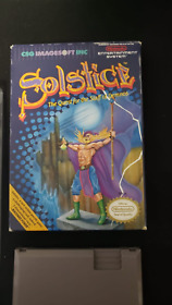 Solstice: The Quest for the Staff of Demnos  ( NES ) Complete In Box