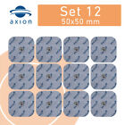 12 TENS Elektroden, Sanitas SEM 40 42 43 44 Beurer kompatibel, Pads 5x5cm Ersatz