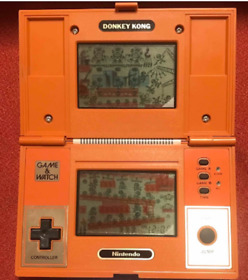 Nintendo Game and Watch DONKEY KONG Multi Screen Orange USED Working fromjapan