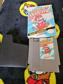 Super Mario Bros. 2 (Nintendo NES)  1st PRINT REV A Missing Manual