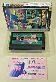 Ninja ryukenden 2 II Famicom FC NES Nintendo tested boxed authentic Japan TECMO 