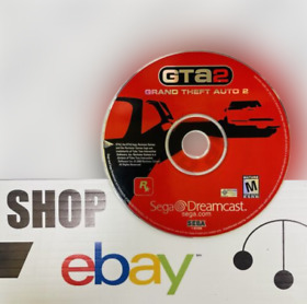 Grand Theft Auto 2 (Sega Dreamcast, 2000) GTA II G.T.A. ll Disk Only