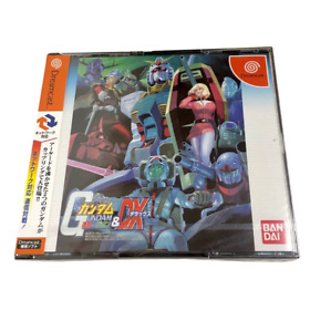 MOBILE SUIT GUNDAM E.F.F VS ZEON & DX Dreamcast Sega dc