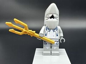 Lego Shark Warrior Minifigure Atlantis atl004 Set 8078 8060 8057 Genuine!