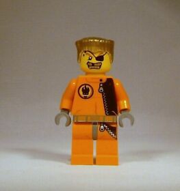 LEGO Agents Minifigure Gold Tooth 8630 8967 Gold Hair Plus FREE Grab Bag Genuine