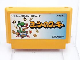 Nintendo Famicom Yoshi no Cookie Japan 1 Week to USA