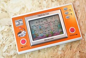 VTG 1985 Nintendo Game & Watch Tropical Fish Made In Japan Tested