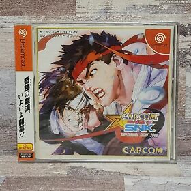 Sega Dreamcast Japanese Capcom Vs SNK Millennium Fight 2000 Factory Sealed 