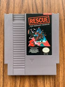 Rescue: The Embassy Mission (Nintendo Entertainment System, 1989) NES Cartridge