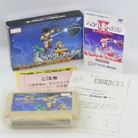 Famicom HERCULES NO EIKO II 2 Heracles Nintendo 6340 fc