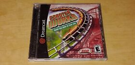 Coaster Works Game Sega Dreamcast Complete & Tested Working CIB Rare