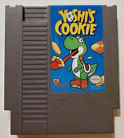 Yoshi's Cookie - Nintendo NES - CLEANED - TESTED - AUTHENTIC
