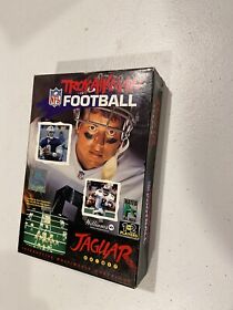 Troy Aikman NFL Football (Atari Jaguar) - CIB - Complete In Box