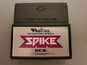 Vectrex SPIKE Video Game Cartridge Vintage VGC