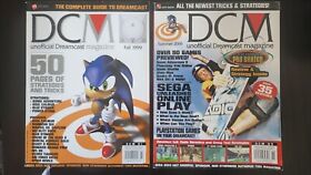 Dreamcast Magazines DCM Volumes 1 And 3