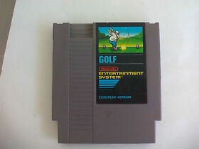 Golf. Juego para consola Nintendo Nes. European Version. Entertainment system 