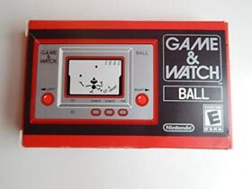 Nintendo Limited Game & Watch Ball With Box Japan Collection Import