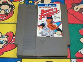 Bases Loaded 3 (Nintendo NES) Authentic/Cleaned - Baseball - Ryne Sandberg Plays