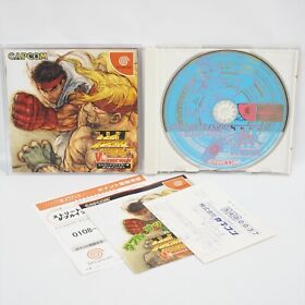 STREET FIGHTER III 3 W IMPACT Dreamcast Sega 2114 dc