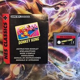 NES Classics Donkey Kong Nintendo GameBoy Advance