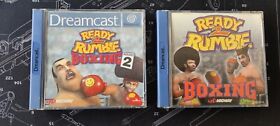 Ready 2 Rumble Boxing 1+2 Sega Dreamcast 1999-2021