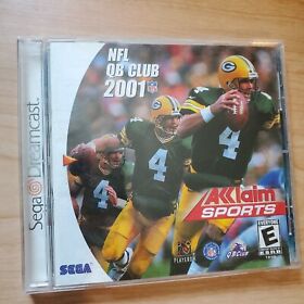 NFL QB Club 2001 (Sega Dreamcast, 2000) CIB