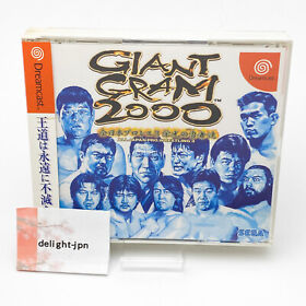 GIANT GRAM 2000 All Japan Pro Wrestling 3 Sega Dreamcast JAPAN import NTSC-J DC