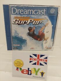 CHAMPIONSHIP SURFER SEGA DREAMCAST GAME WITH MANUAL VERY CLEAN DISC