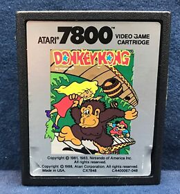 Donkey Kong (Atari 7800, 1988) Cart Only