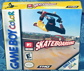 Mtv SPORTS Skateboarding GBC Nuevo embalaje original Game Boy Color juego Skate Nes