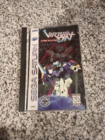 Virtual On: Cyber Troopers (Sega Saturn, 1996) Complete With Manual Registration