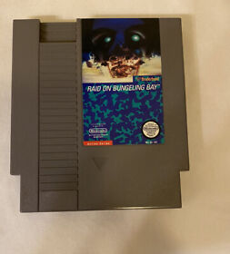 Authentic Raid on Bungeling Bay for NES Nintendo Clean Working Vintage 🔥