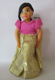 LEGO Belvfemale72a Belville Figure Girl Dress Dress 7577 Winter Palace
