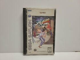 Street Fighter Alpha Warriors Dreams (Sega Saturn) Complete w/ Registration Card